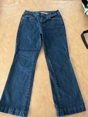 St. John's Bay Indigo Flare Leg Jeans